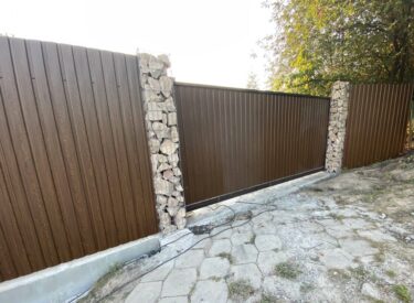 Ворота відкатні - Вартість робіт 21000 грн